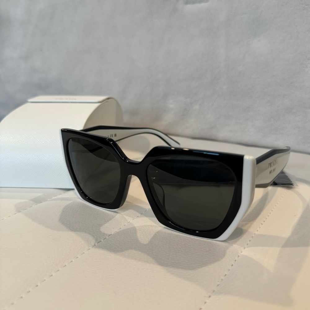 Prada SPR 15W-F Cat Eye Sunglasses